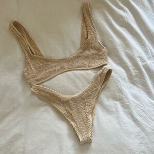 Ecle Swim (used to be Wanderlust Swim) Nude Crinkle Bikini